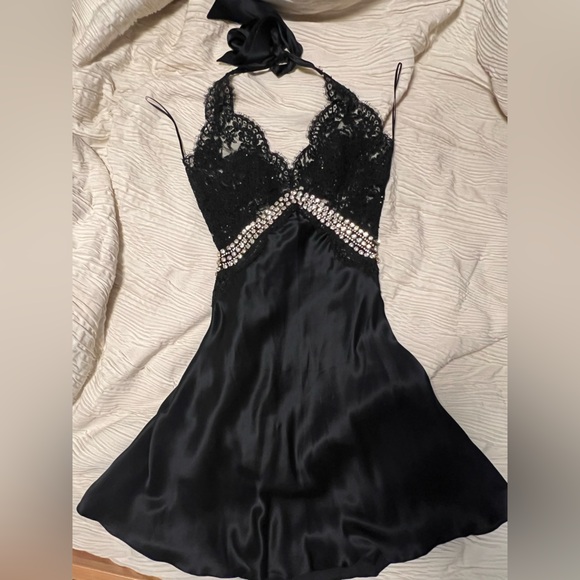 Claudio Milano Couture Silk Dress - Picture 3 of 9